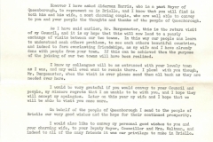 Letter to Brielle from Mayor Flanagan